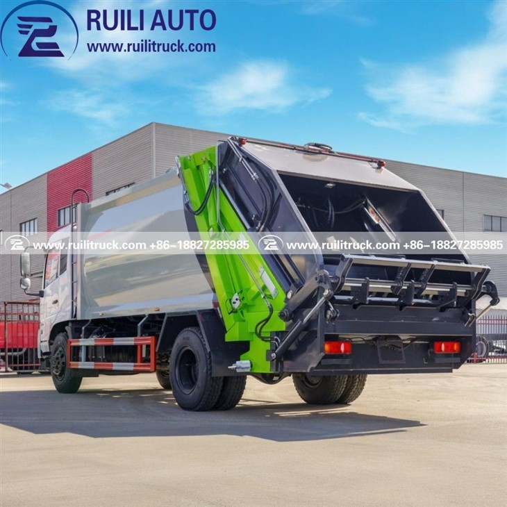 New 4X4 15-20tons Compressed Rubbish Truck factory
