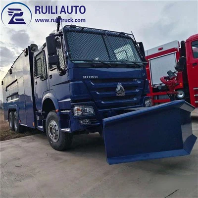 Sinotruk HOWO Anti-Riot Water Cannon Tankers Emergency Rescue Truck